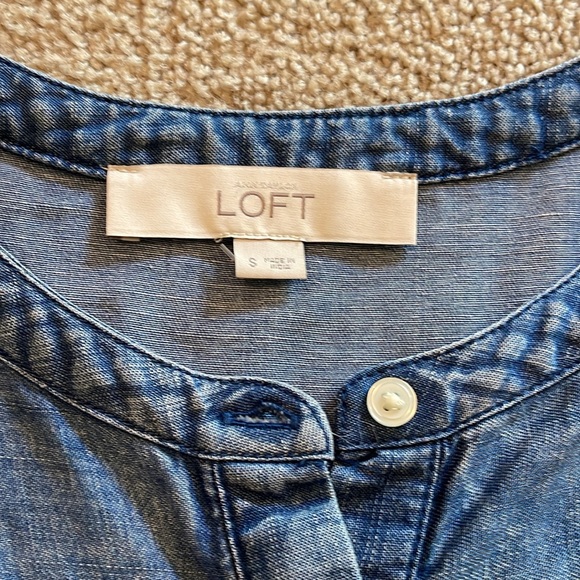Ann Taylor Loft Jean Tank Top - Picture 2 of 2